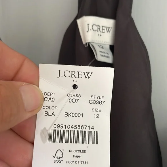 J.Crew scalloped cami top, size 12 - Picture 6 of 6